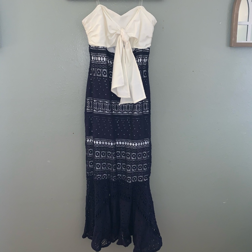 Navy blue Mermaid Dress